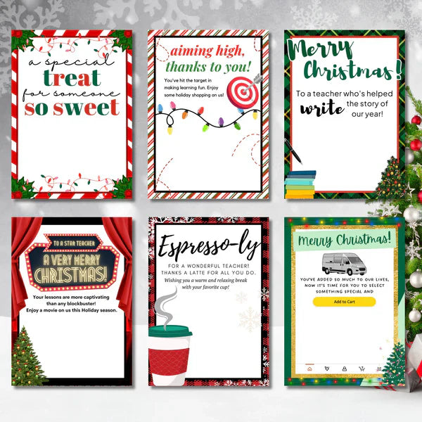 Christmas Gift Card Holders