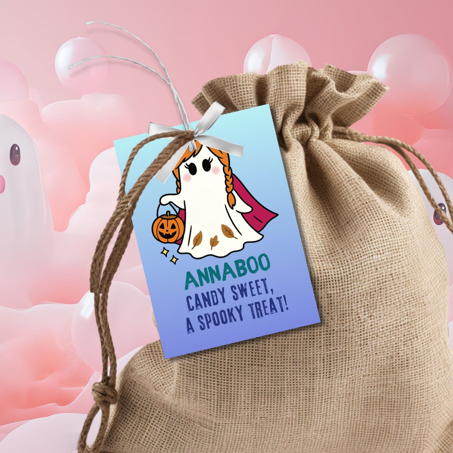 Once Upon a Boo – Princesses gift tags! Printable & editable Halloween tags with spooky-cute princess designs. Perfect for treats & parties.