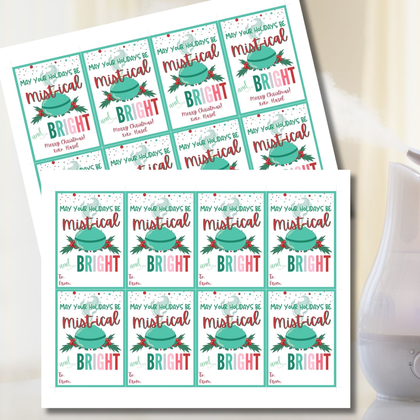A festive Printable Santa’s Nice List card, sized 5x7 inches, featuring cheerful holiday designs and a classic Santa-approved message, perfect for celebrating those who made it to the Nice List this Christmas.