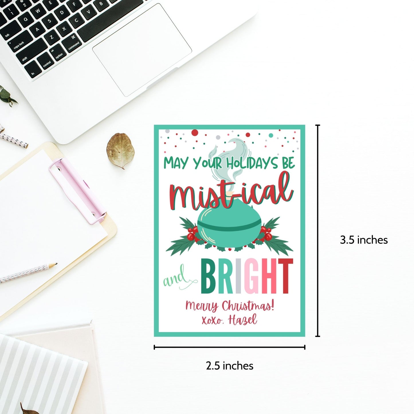 A festive Printable Santa’s Nice List card, sized 5x7 inches, featuring cheerful holiday designs and a classic Santa-approved message, perfect for celebrating those who made it to the Nice List this Christmas.