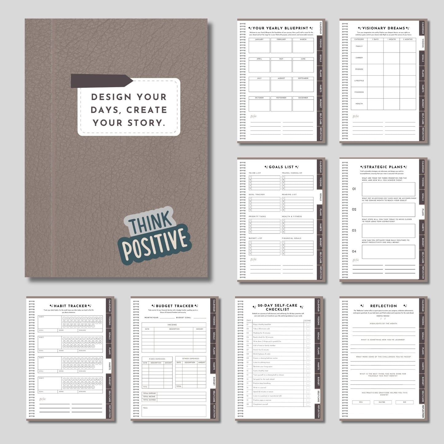 Ultimate Digital Planner for Productivity, Success, and Balance β Printable, Customizable, and Life-Changing