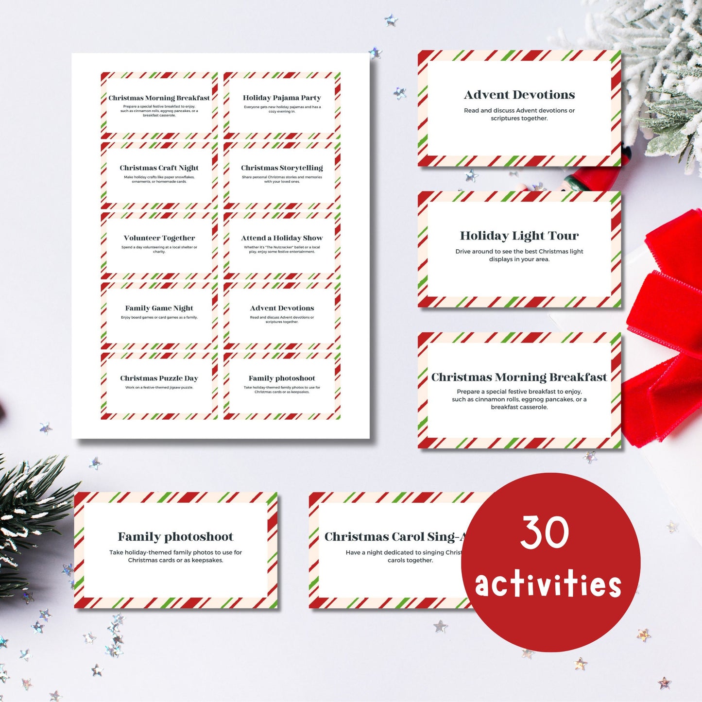 Festive Advent Activities - 30 Ideas to Create Magical Memories and Joyful Traditions for the Holidays