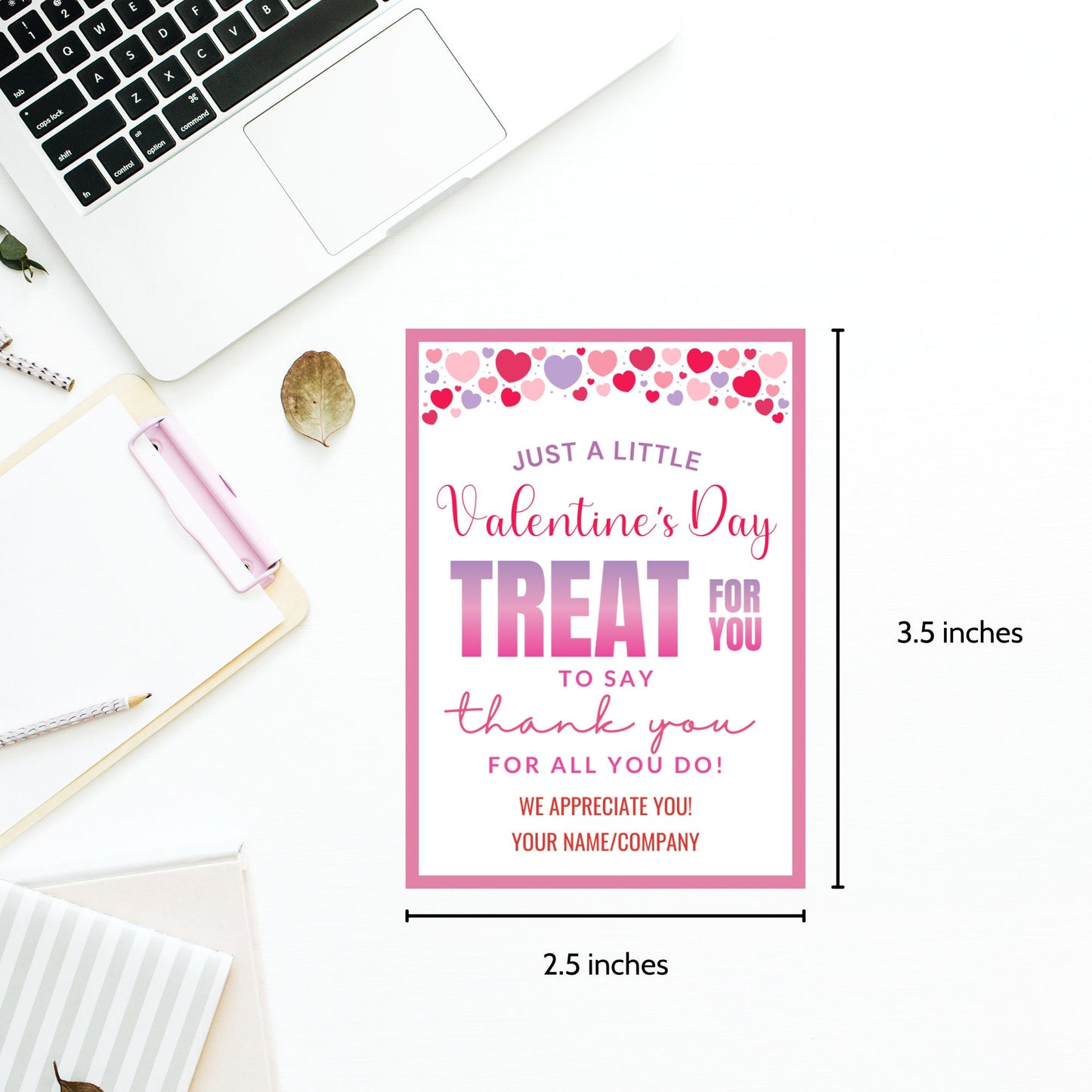 Instant Download | Chip Valentines Day Kids Cards | Just a Little Valentines Day Treat | Valentine'S Day Tag | Valentine Card Label