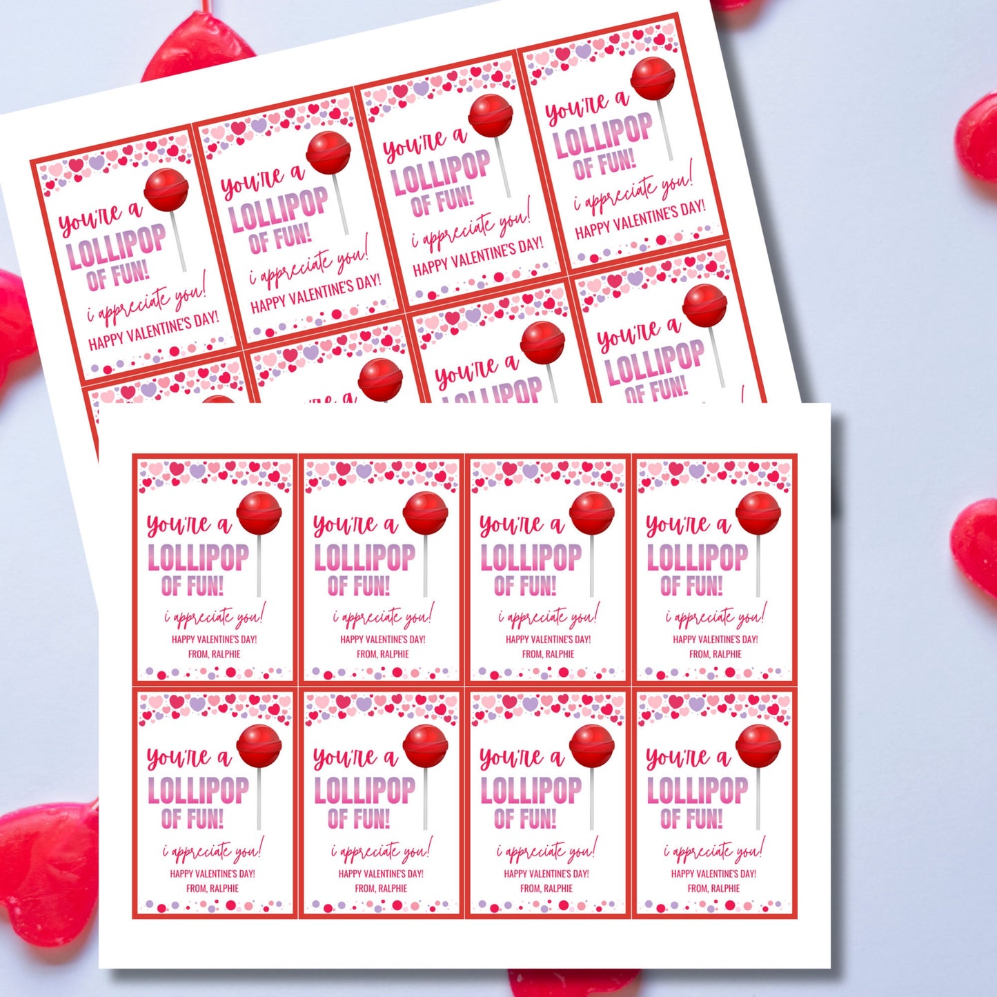 Sucker Valentine Tag , Lollipop Valentine Tag, School Tag, School Valentine, Printable Valentine, I'm A Sucker For You