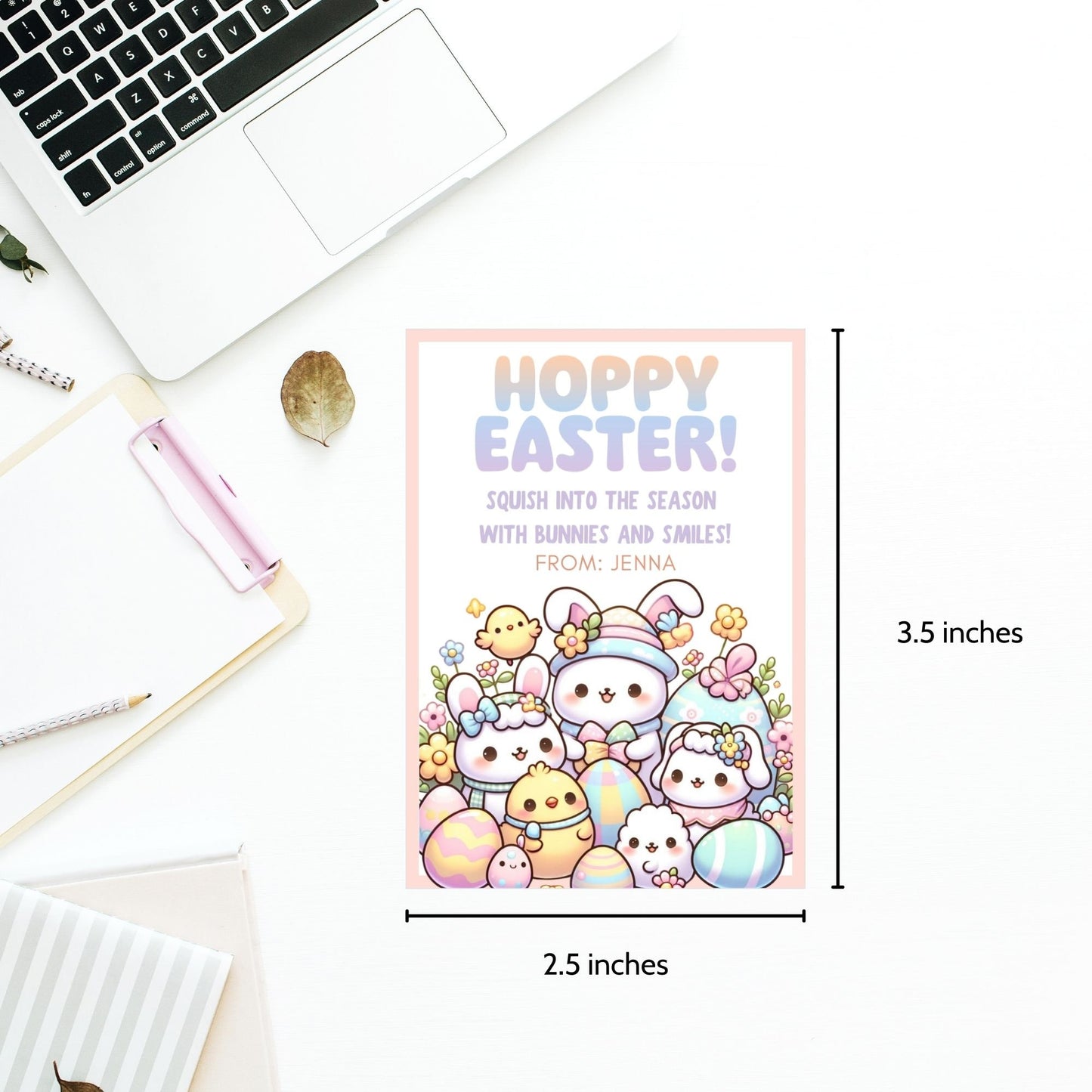 Easter Employee Appreciation Tags | Gift Tag | Editable Staff Survival Kit Tag | Such A Treat Working With You | Staff Appreciation
