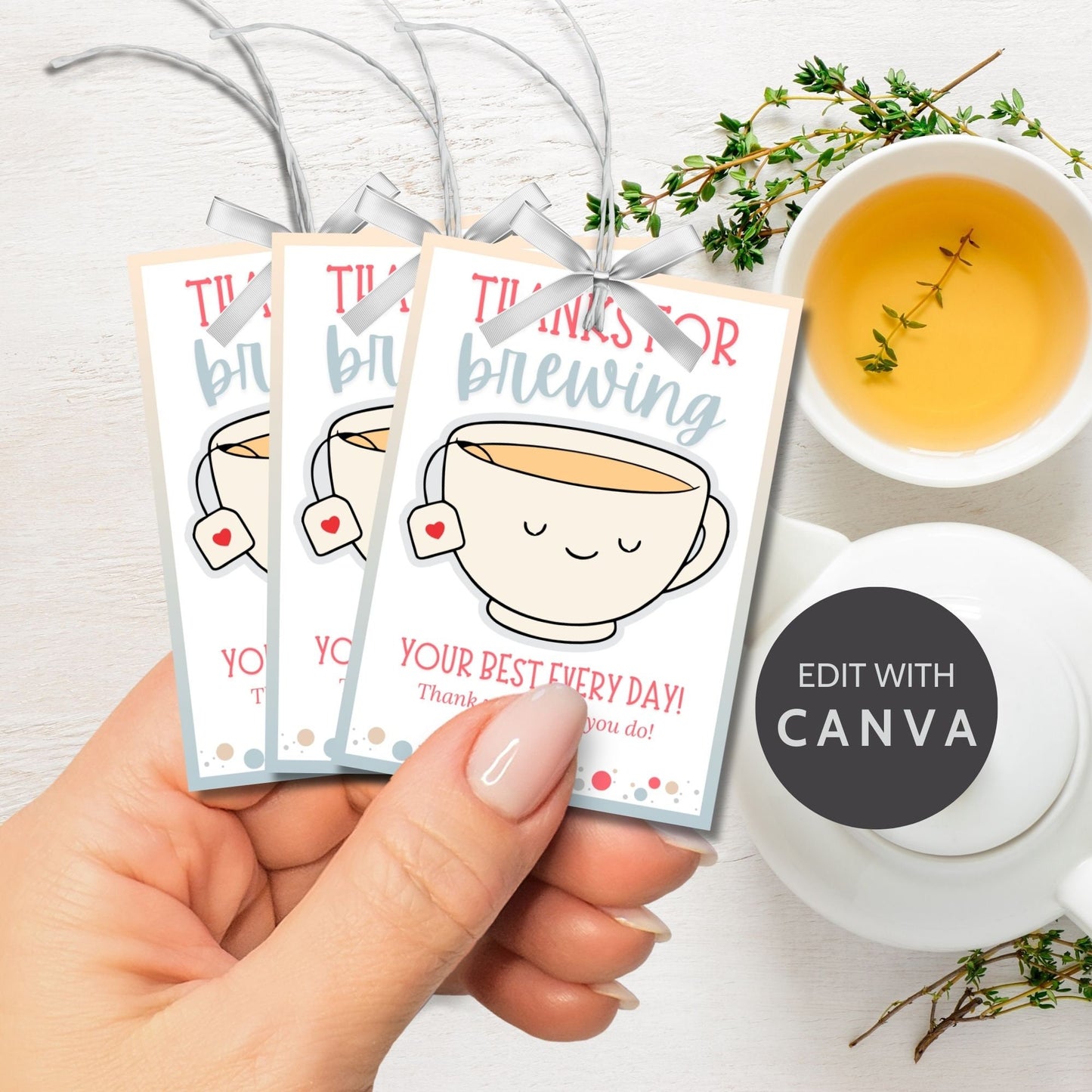 Tea Employee Appreciation Gift | Teacher Bus Driver Friend Coworker Staff Office Team Lender Broker Realtor Thank You Recognition