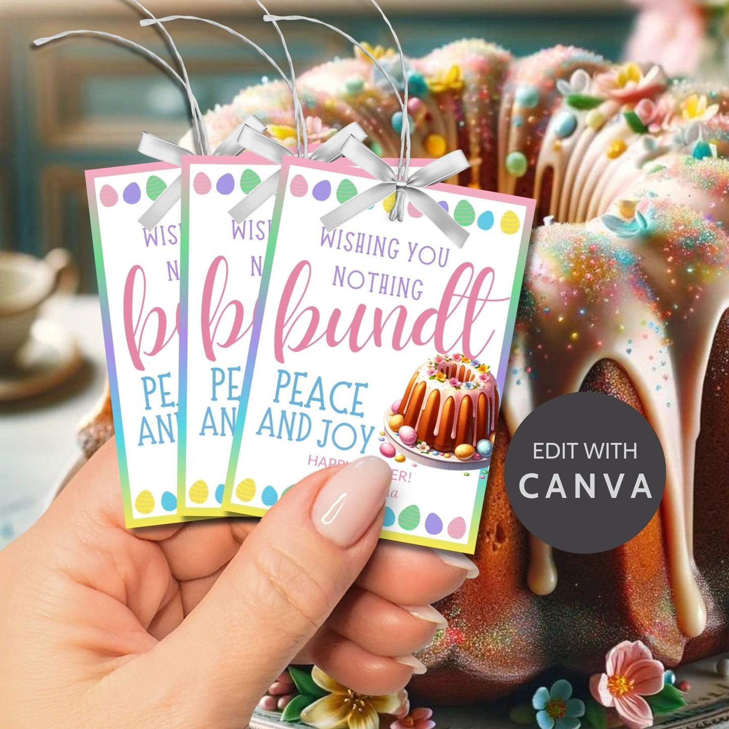 Easter Bundt Cake | Mini Bundt Cakes | Wishing You Nothing Bundt | Boozy Butter Bundt Cake | Easter Decor