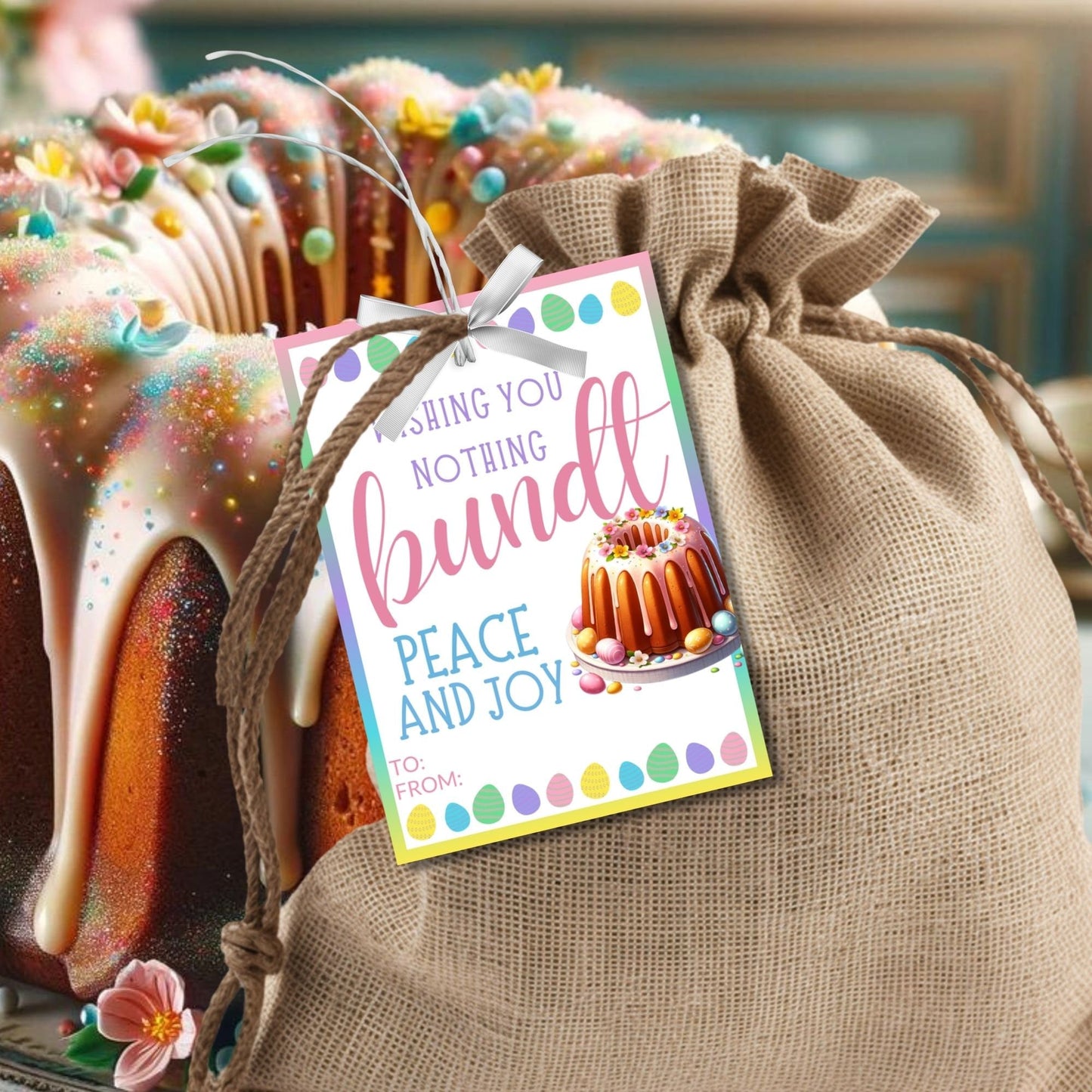 Easter Bundt Cake | Mini Bundt Cakes | Wishing You Nothing Bundt | Boozy Butter Bundt Cake | Easter Decor