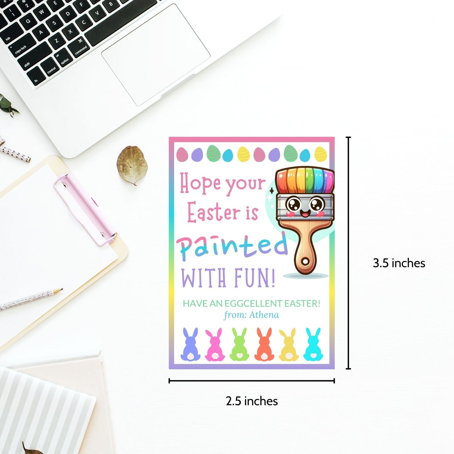 Easter Egg Paint Kit | Easter Egg Svg | Easter For Kids | Easter Basket Filler | Easter Diy | Personalized Paint Kit | Easter Basket Gift