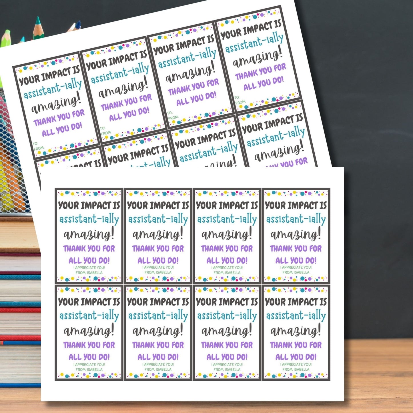 Teacher Gift | Assistant Principal Gift | Laptop Sticker | Educator Sticker | Assistant Principal Sticker | Water Bottle Sticker