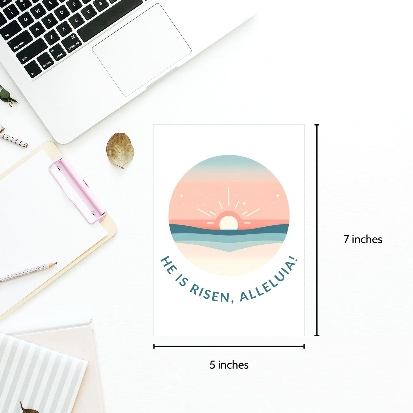 Christian Easter Tag | Religious Easter Card | Religious Card | Sunday School Teacher Gift | Printable Easter Card | Easter Greeting Card