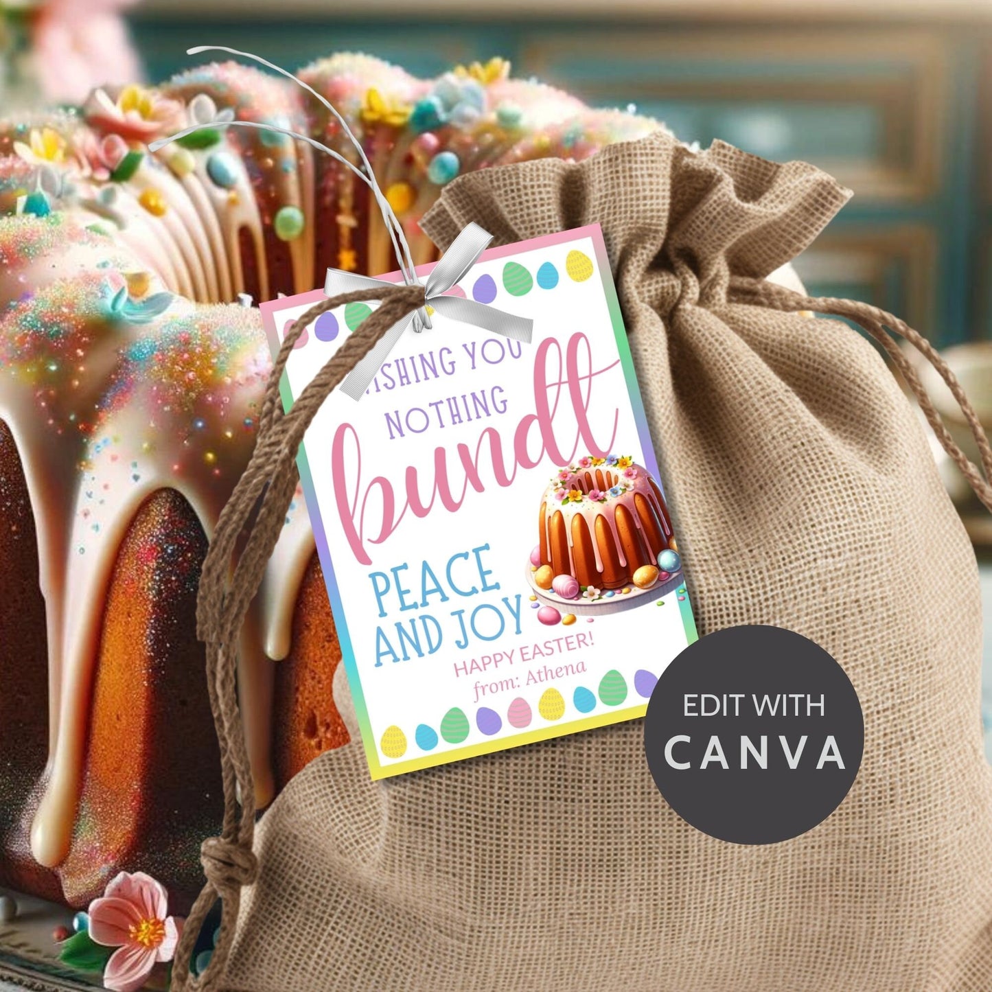 Easter Bundt Cake | Mini Bundt Cakes | Wishing You Nothing Bundt | Boozy Butter Bundt Cake | Easter Decor