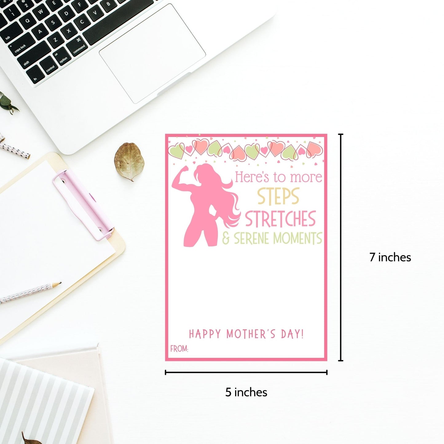 Mothers Day Gift Gift Card Holder Health Buff Fitness Gym Membership Gift Card Gift for Mom Admin Day Teacher Sis Girlfriend Dog Mom