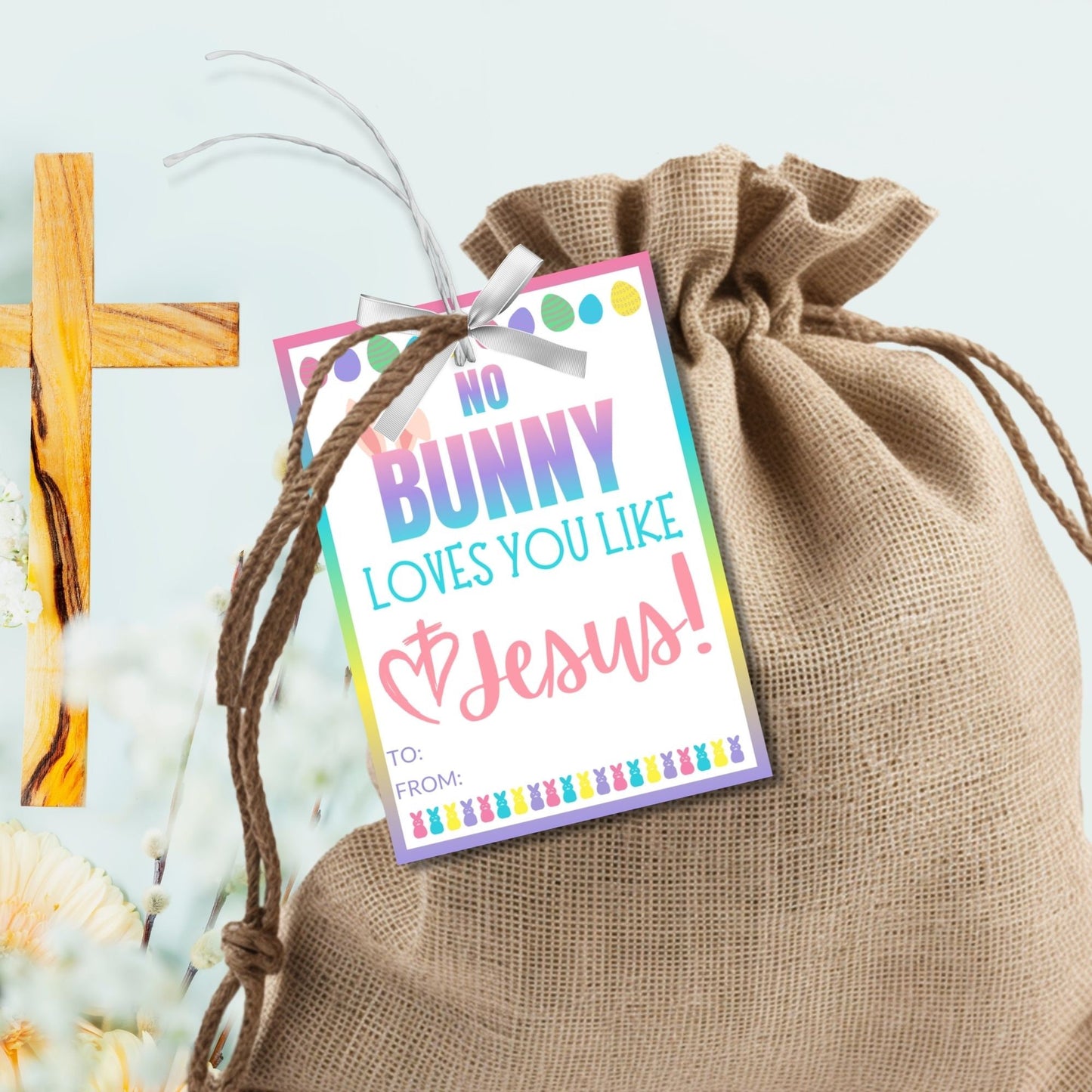 Printable Easter Gift Tags | Classroom Favors | Religious Easter | Easter Classroom Gifts For Kids Student | Easter Sticker | Easter Tags