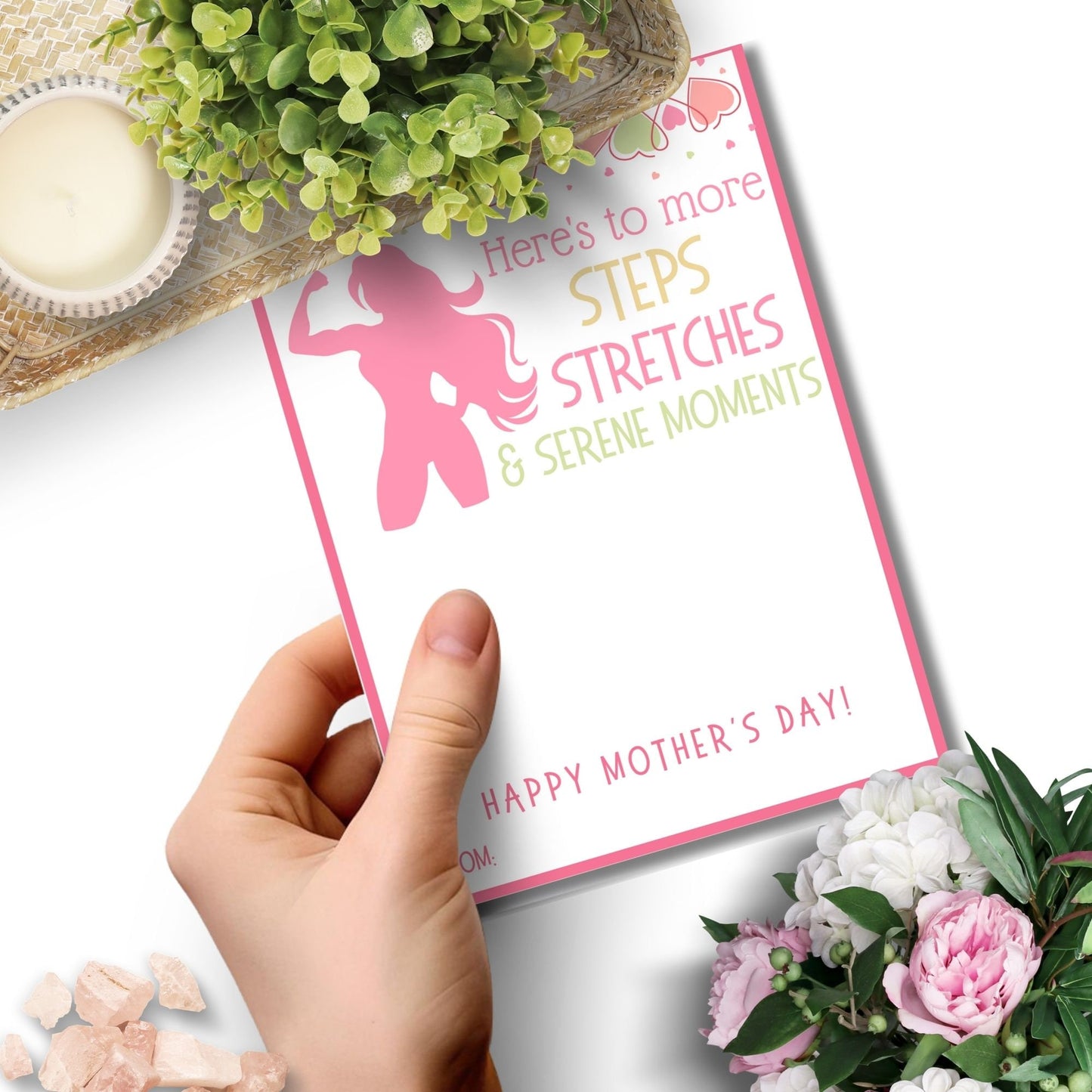 Mothers Day Gift Gift Card Holder Health Buff Fitness Gym Membership Gift Card Gift for Mom Admin Day Teacher Sis Girlfriend Dog Mom
