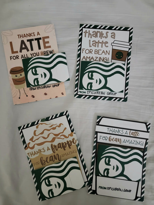 Starbucks Coffee Gift Card Holders