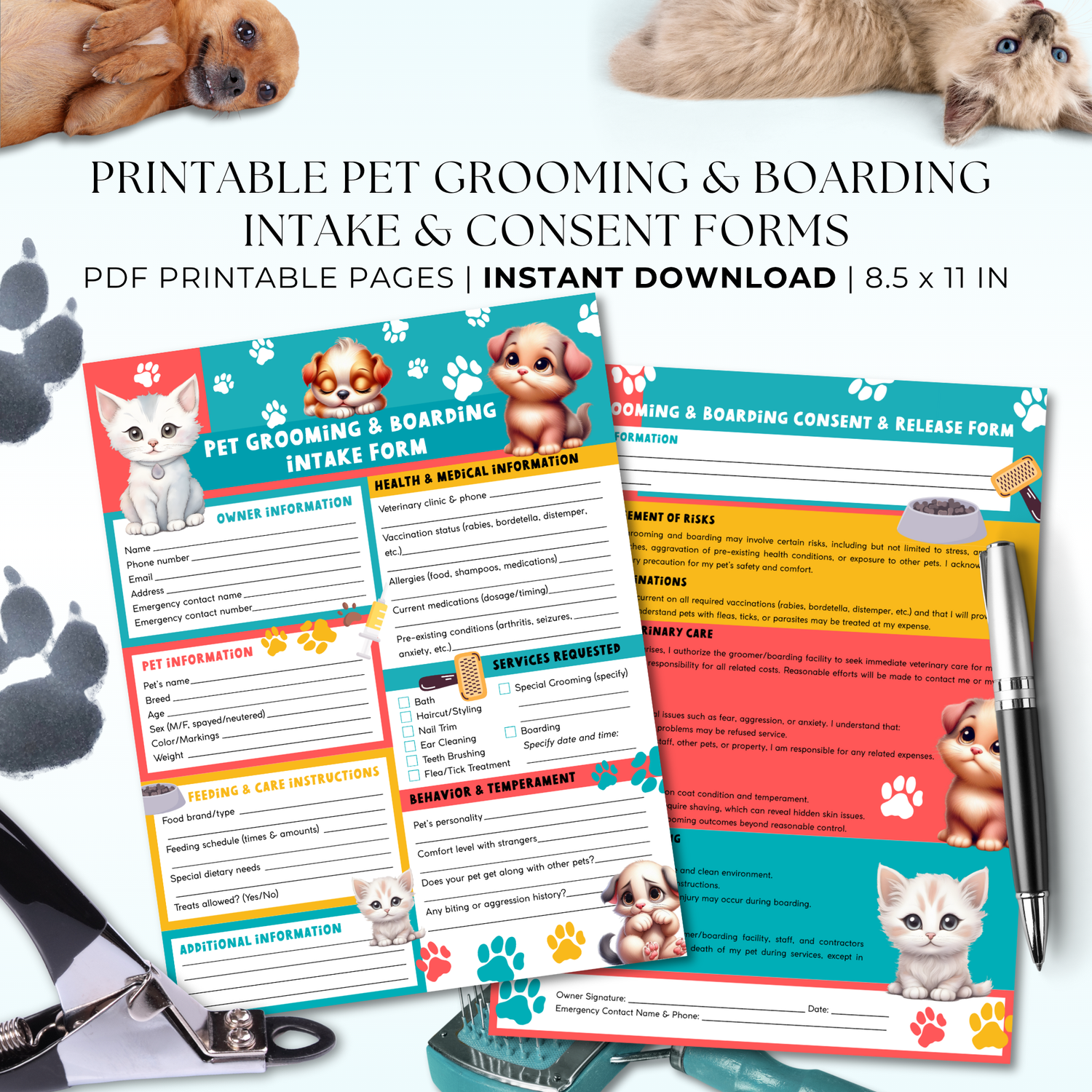 Ready-to-Print Forms