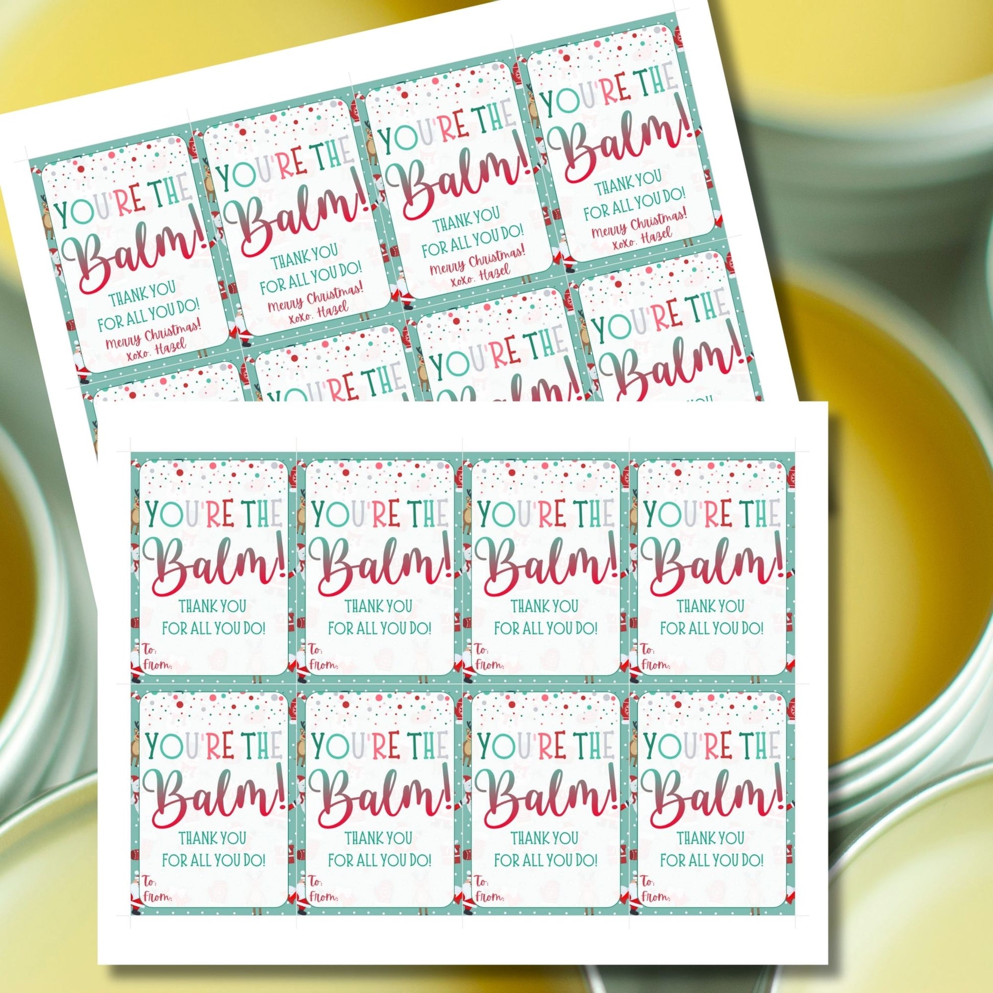 you-re-the-balm-gift-tags-printable-editable-appreciation-holiday-given-crafted-wonders for Your The Balm Free Printable You're the Balm Gift Tags | Printable & Editable Appreciation Holiday – Given Crafted Wonders for Your The Balm Free Printable