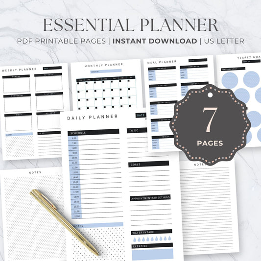 Essential Planner: Stay Organized and Inspired with Our Unique Planner