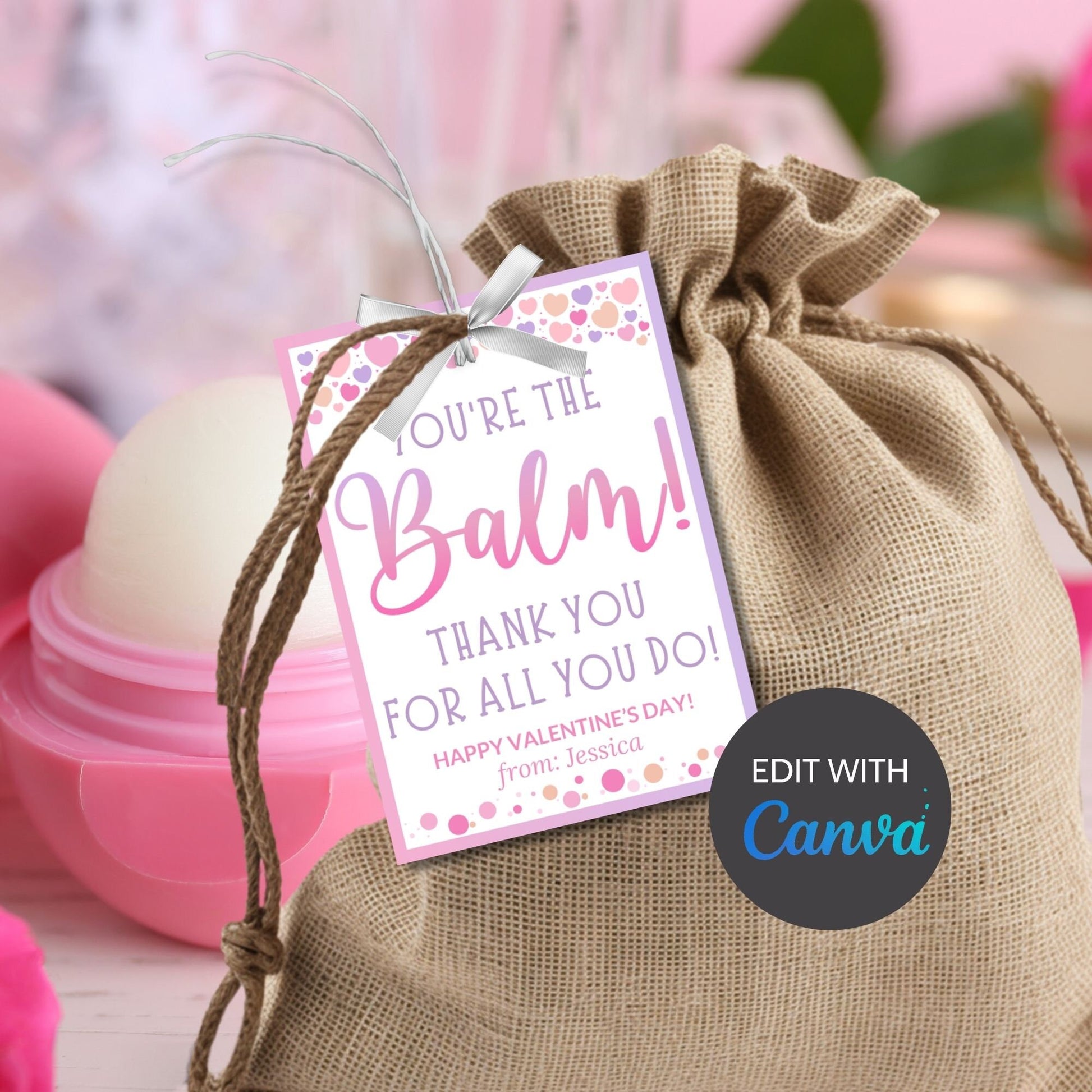 Lip Balm Valentine Printable Youre The Balm Balm Chapstick Body