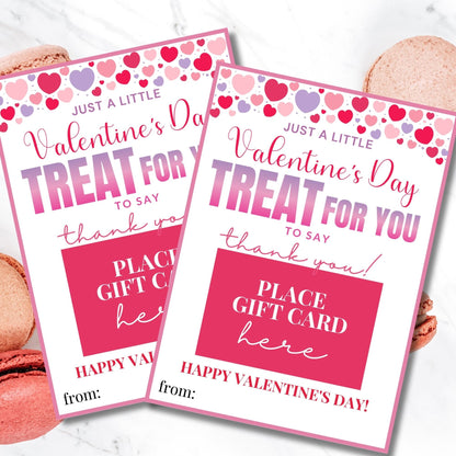 Valentine Sweet Treat Someone Sweet Gift Card Holder | Thanks a Latte | Teacher Nurse PTA PTO Coworker | Bundle Gift Card Holder