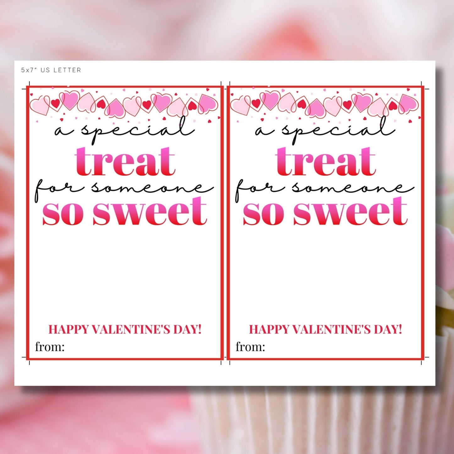 Valentine Sweet Treat Someone Sweet Gift Card Holder | Thanks a Latte | Teacher Nurse PTA PTO Coworker | Bundle Gift Card Holder