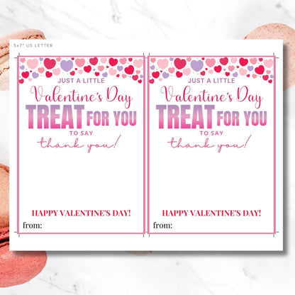 Valentine Sweet Treat Someone Sweet Gift Card Holder | Thanks a Latte | Teacher Nurse PTA PTO Coworker | Bundle Gift Card Holder