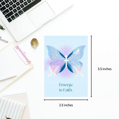 Christian Easter Tag | Religious Easter Tag | Butterfly Theme Easter Tag | Sunday School Teacher Gift | Printable Easter Poem