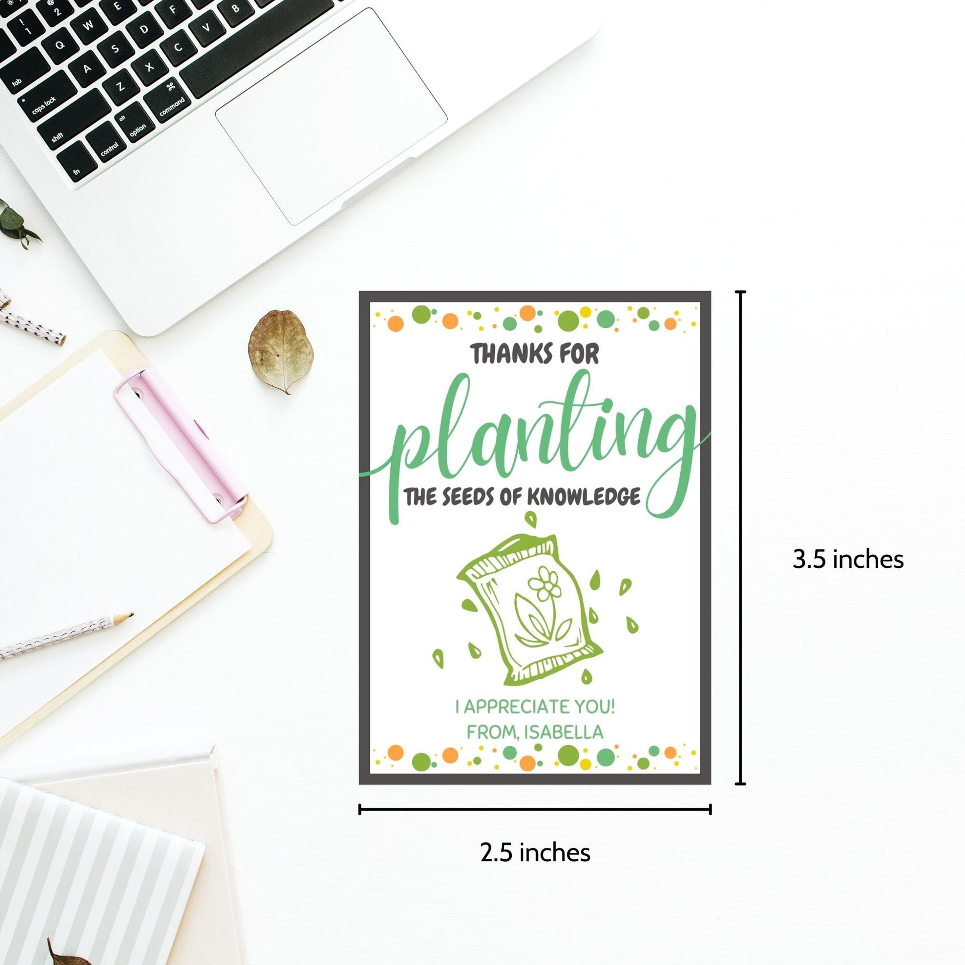 Teacher Appreciation Gift Tags | Teacher Gift Spring | Teacher Appreciation Printable Tags | Plant Me | Seeds Flower Grow Gift