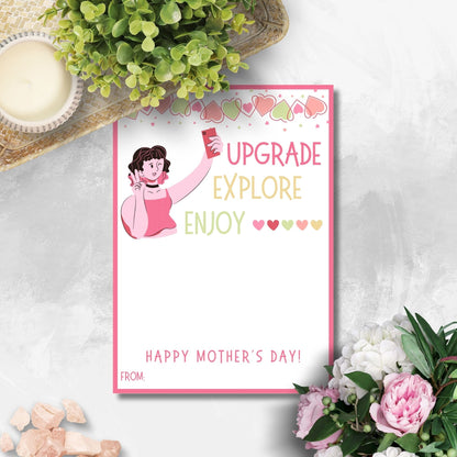 Mothers Day Gift Gift Card Holder Techie Mom Tech Lover Mom Gift Card Gift for Mom Admin Day Teacher Sis Girlfriend Dog Mom